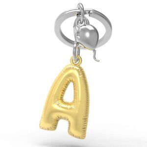 Metalmorphose 3D PARTY ALPHABET "A" KEYCHAIN